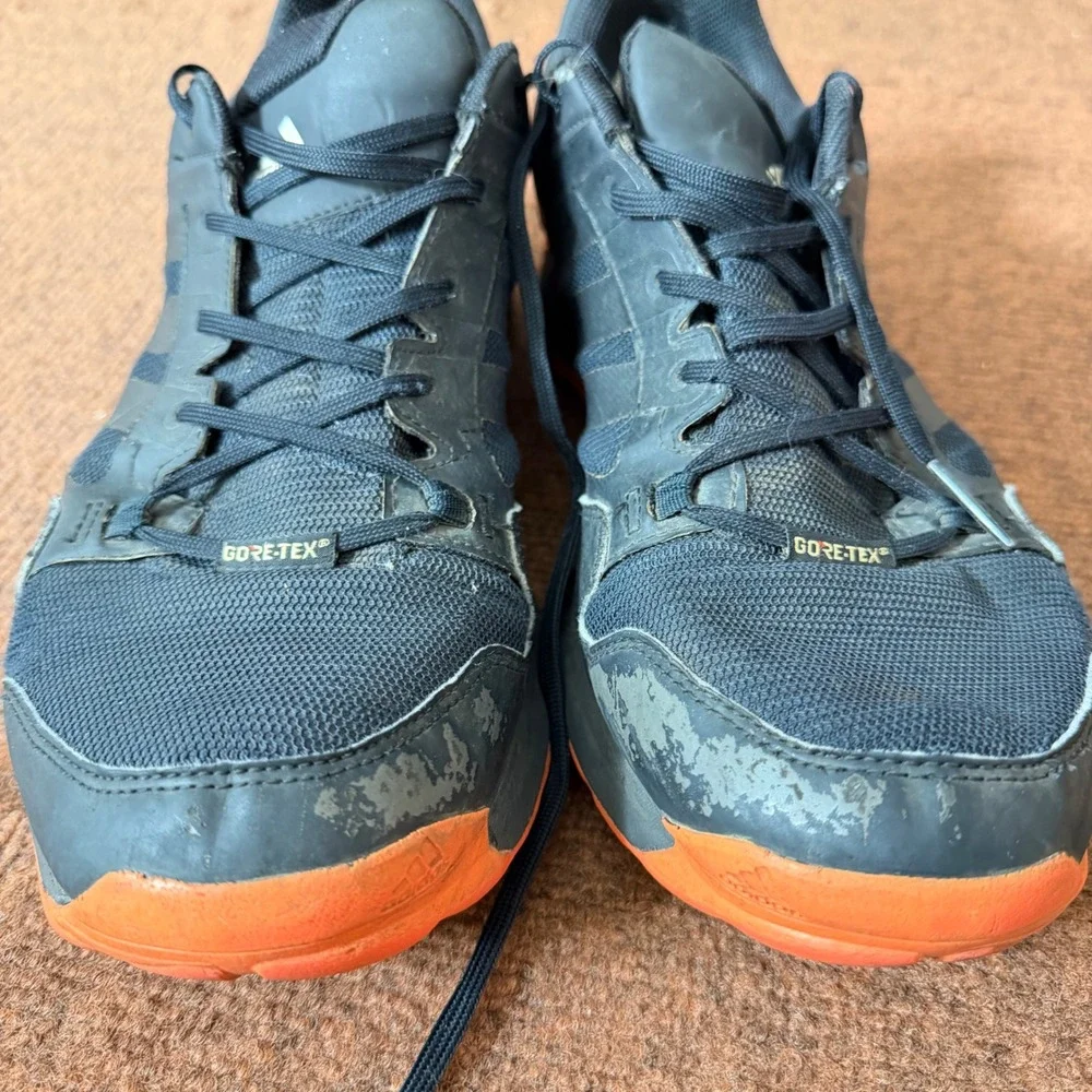 Adidas Kanadia 7 TR GTX Gore-Tex Mens Trail Running Shoes Blk Orange BB5428 11.5